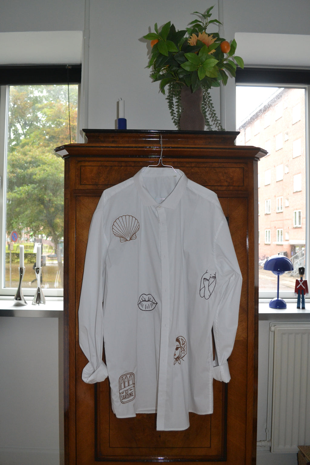 Unik Upcycled Skjorte
