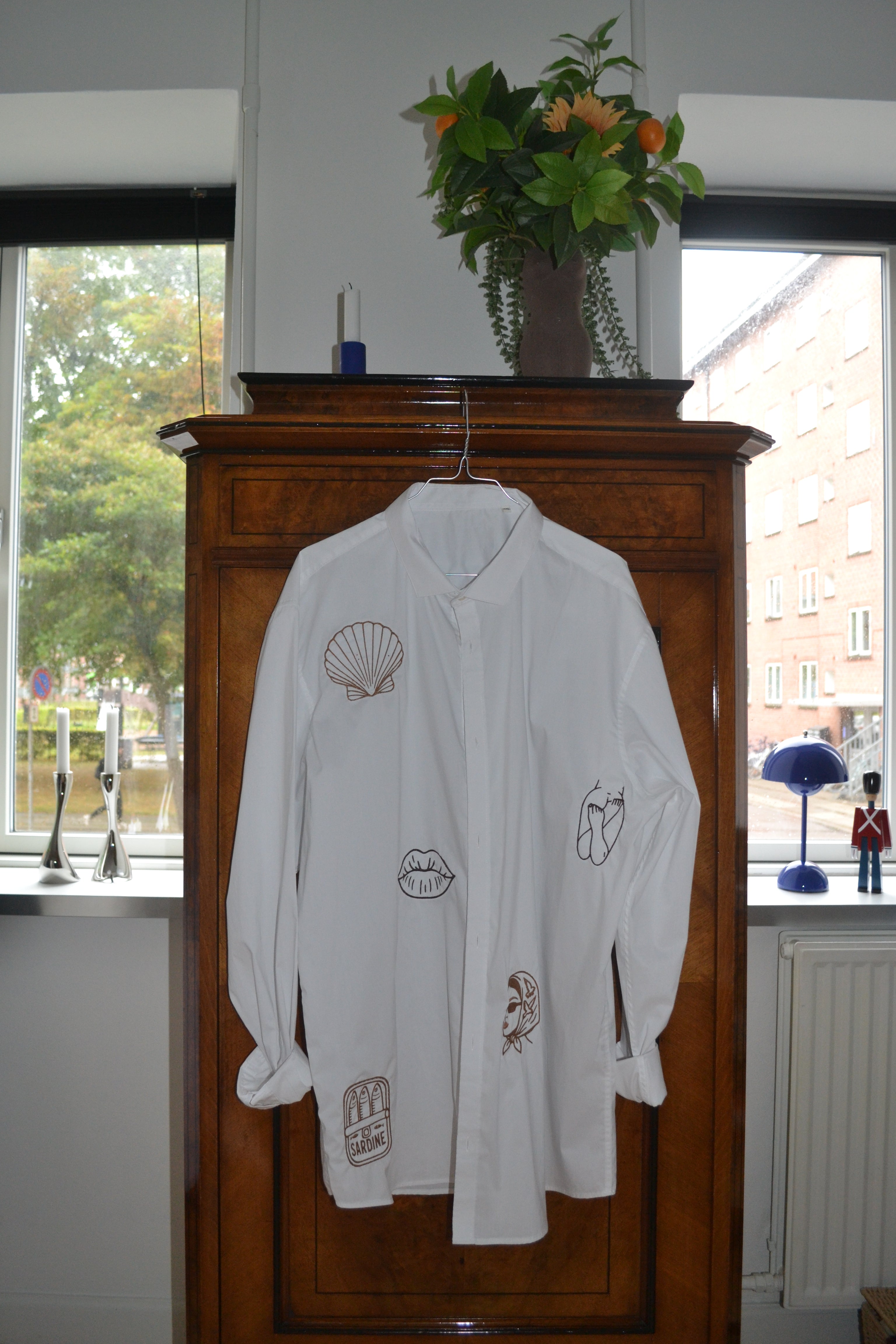 Unik Upcycled Skjorte