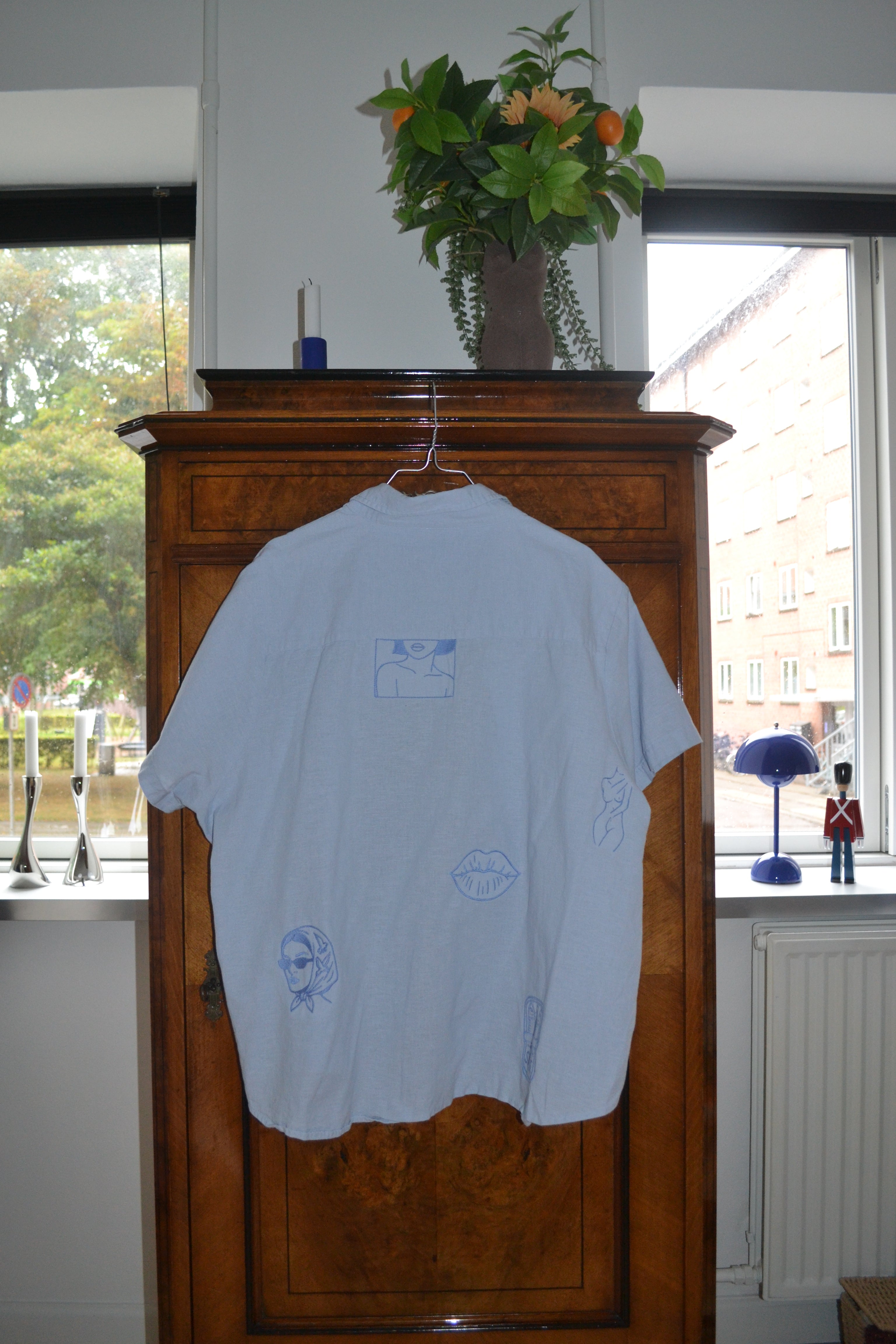 Unik Upcycled Skjorte