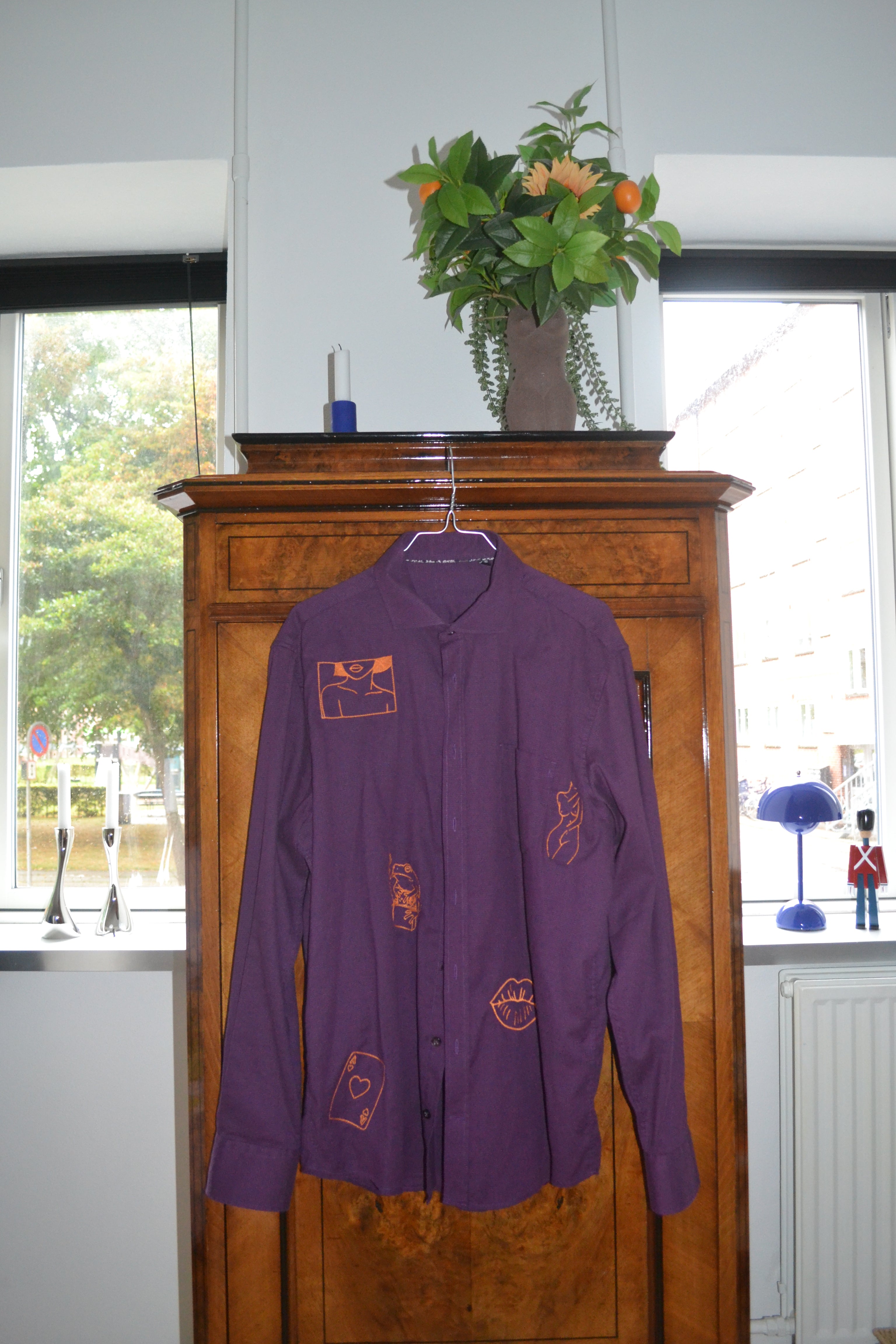 Unik Upcycled Skjorte