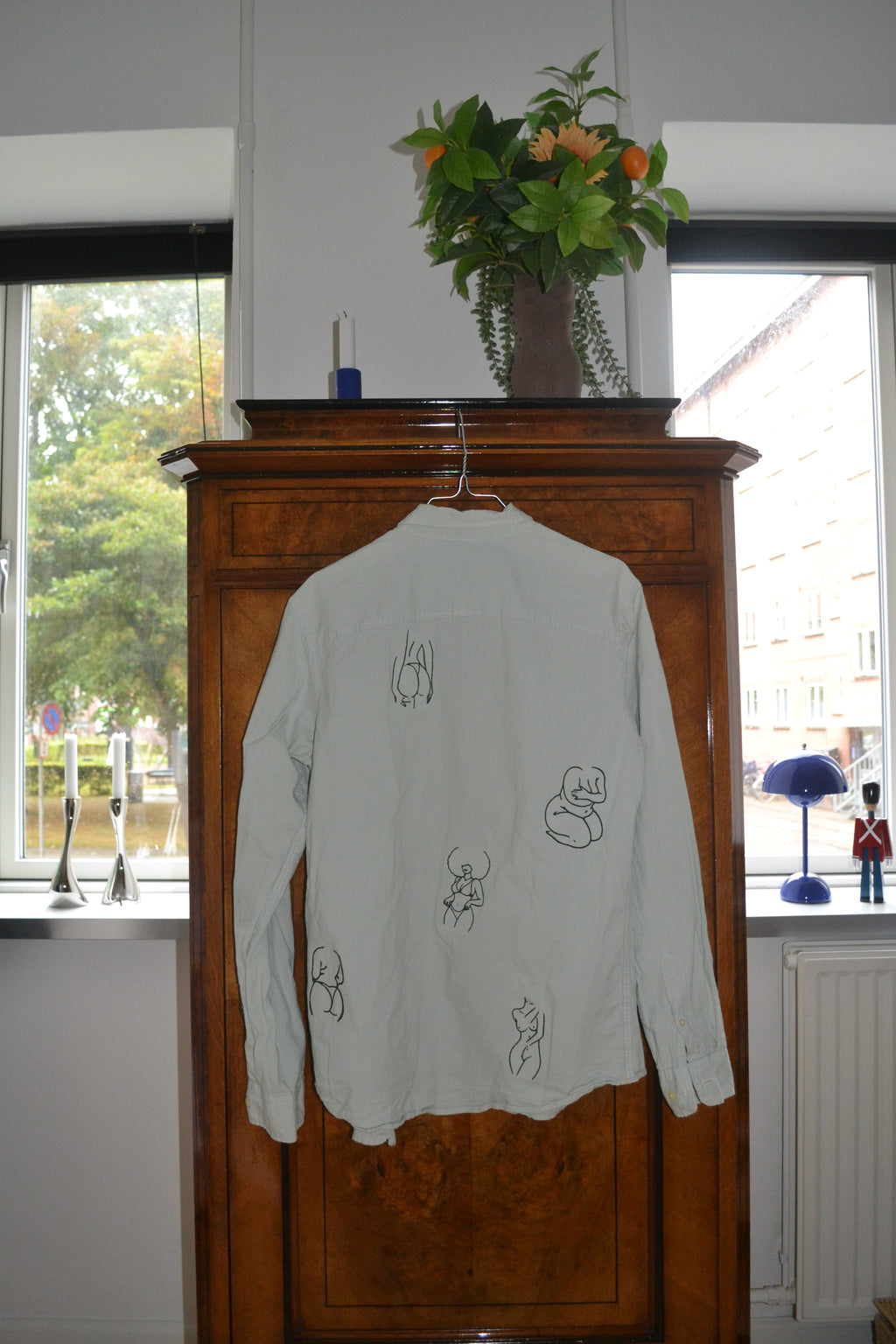 Unik Upcycled Skjorte