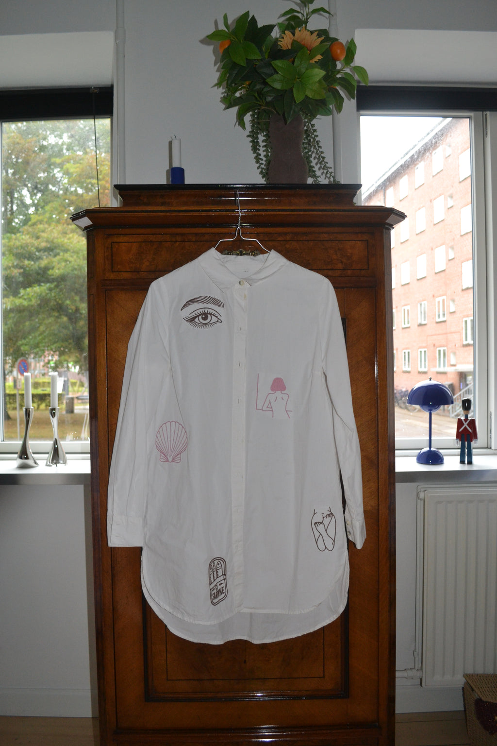 Unik Upcycled Skjorte