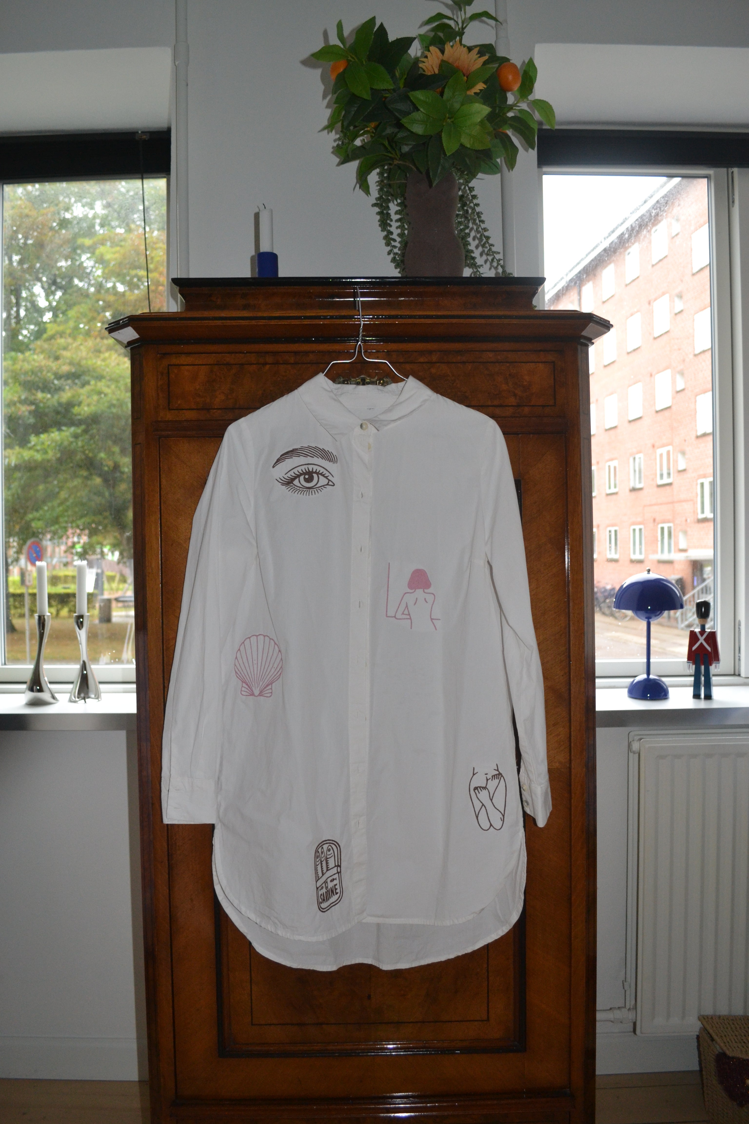Unik Upcycled Skjorte