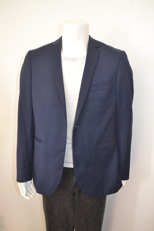 Marinblå blazer forfra